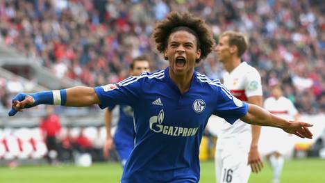 Leroy Sane erzielte in der laufenden Bundesliga-Saison schon vier Tore für Schalke