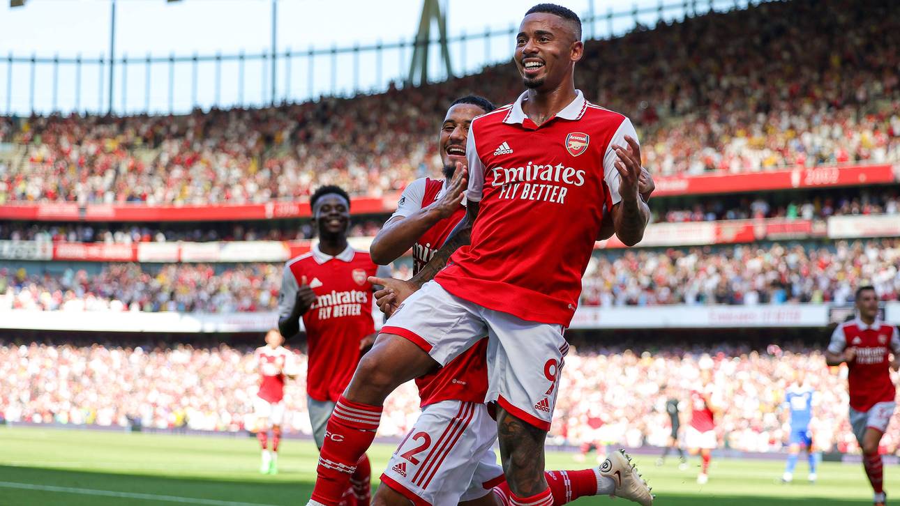 Gabriel Jesus glänzt für Arsenal