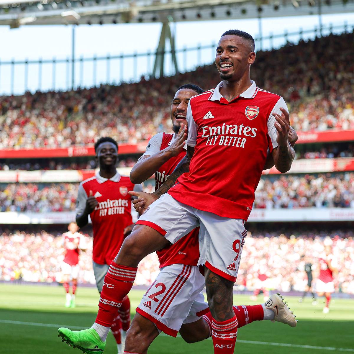 Vier Torbeteiligungen: Gabriel Jesus glänzt für Arsenal