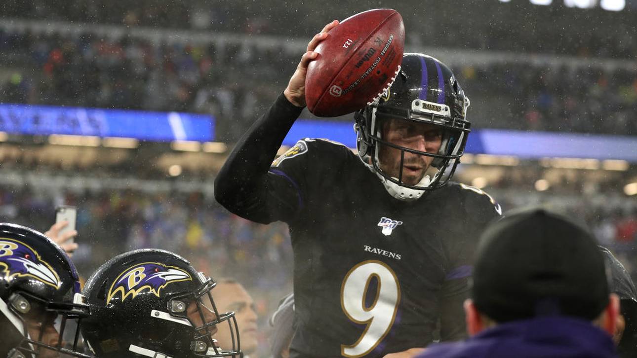 Ravens-Kicker wird zum Helden