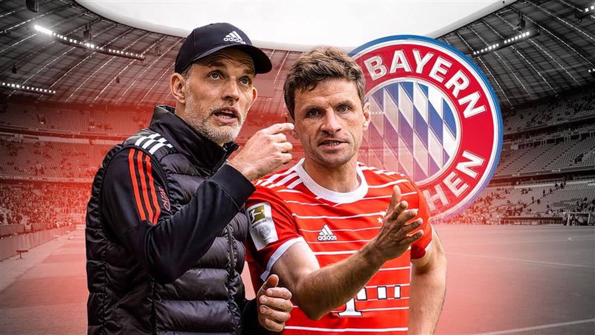 Thomas Müller ist unter Thomas Tuchel beim FC Bayern kein Stammspieler mehr. Hält Tuchel ihn nur noch hin?