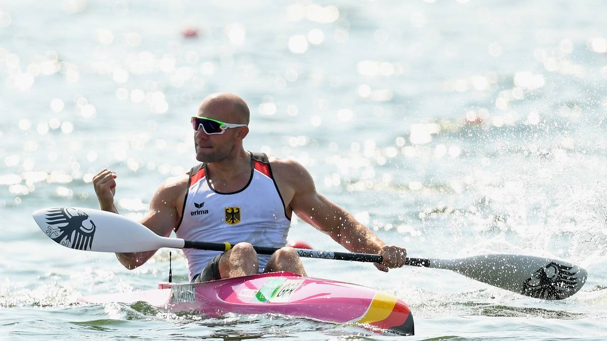 Ronald Rauhe holt sich im Foto-Finish mit Raul Cravitto gerade noch so Bronze - zeitgleich mit dem Spanier. Er beendet damit seine olympische Karriere