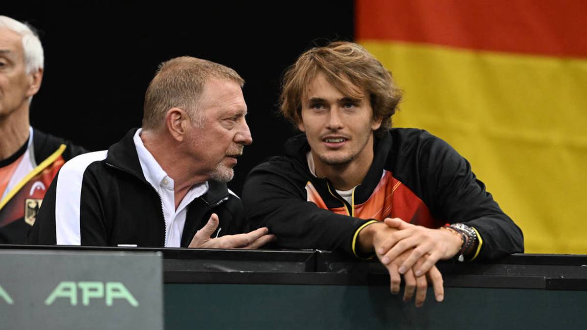 Boris Becker arbeitete mit Alexander Zverev als Head of Men's Tennis zusammen