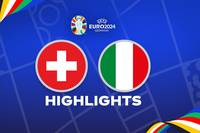 Schweiz - Italien: Tore und Highlights | EURO 2024
