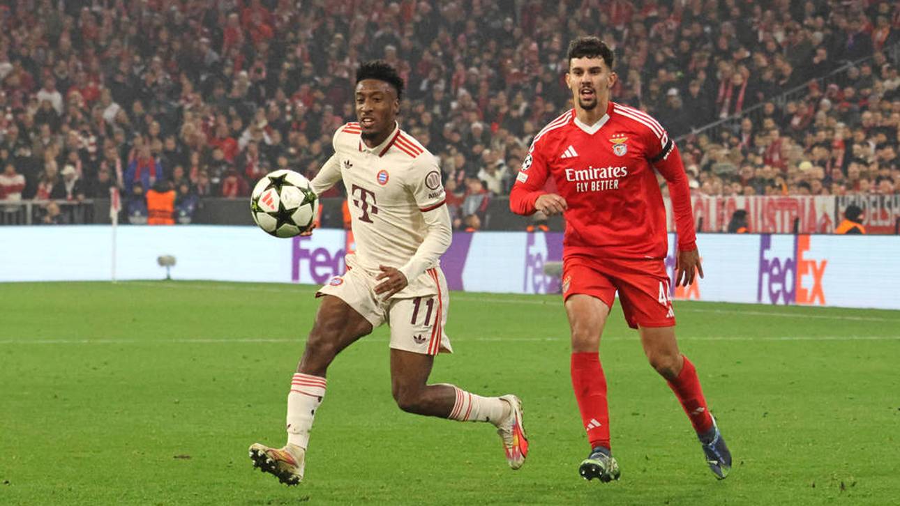 Erst am 6. November traf der FC Bayern auf Benfica Lissabon