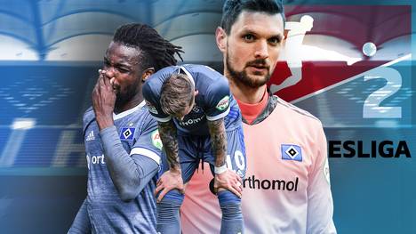Bereits nach dem 33. Spieltag steht fest: Auch in der Saison 2021/22 spielt der Hamburger SV weiterhin in der 2. Bundesliga.