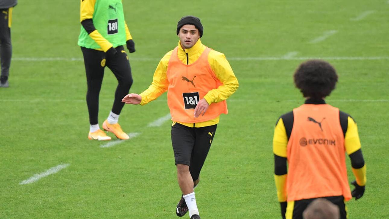 Mahmoud Dahoud im Training des BVB