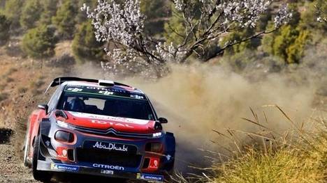 Sebastien Loeb saß diese Woche wieder im Citroen C3 WRC