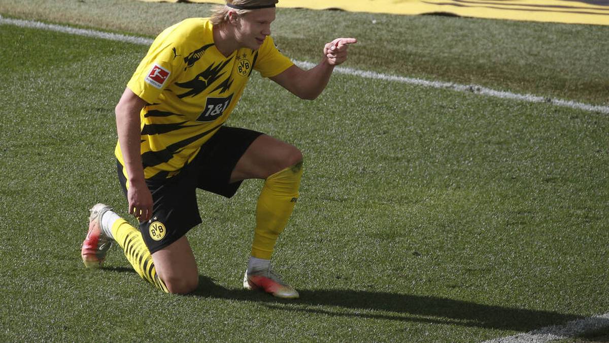 PLATZ 3: Erling Haaland (Borussia Dortmund) - 27 Tore