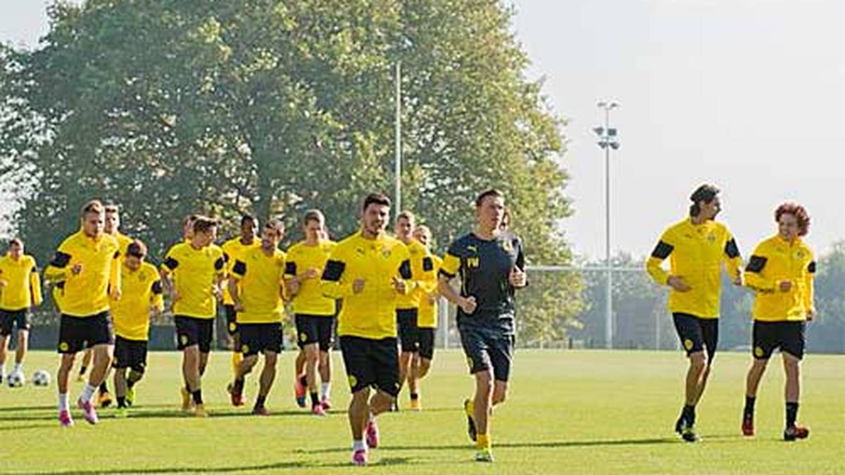 Nur noch Abstiegskampf oder doch noch Vollgas in Richtung Europa? Auch Borussia Dortmund beginnt das Abenteuer Rückrunde - die Vorbereitungen laufen auf Hochtouren (Copyright: twitter@BVB)