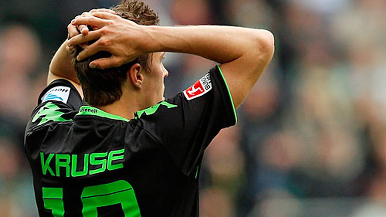 Gladbach verliert bei Kruses Comeback