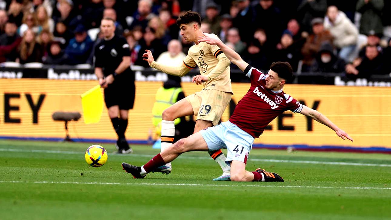 Kai Havertz und Declan Rice: Bald Teamkollegen im Arsenal-Mittelfeld?
