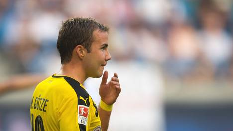 Mario Götze wurde von Borussia Dortmund aus dem Training genommen