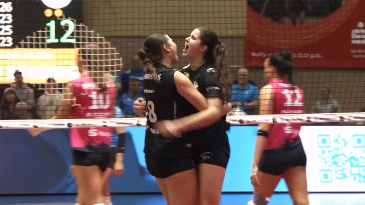 Volleyball-Bundesliga: Ladies in Black Aachen gewinnen Auftakt gegen Wiesbaden
