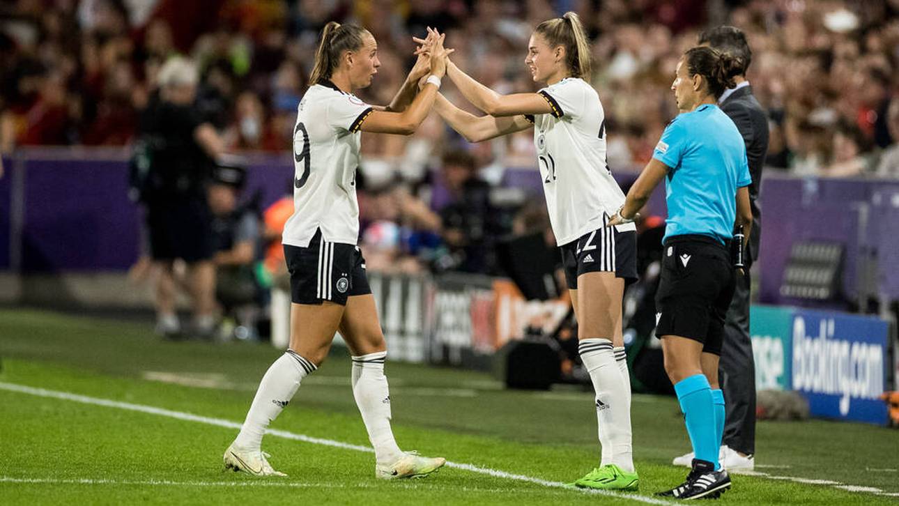 DFB-Frauen-Startelf! Sie ersetzt Bühl