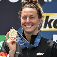 Doppel-Weltmeisterin Leonie Beck kämpft beim Weltcupfinale im Freiwasser um den Gesamtsieg und 50.000 Dollar Prämie.