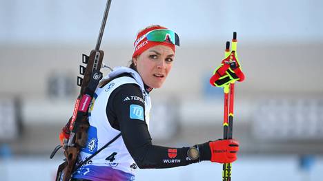 Hanna Kebinger fehlt im deutschen Biathlon-Kader