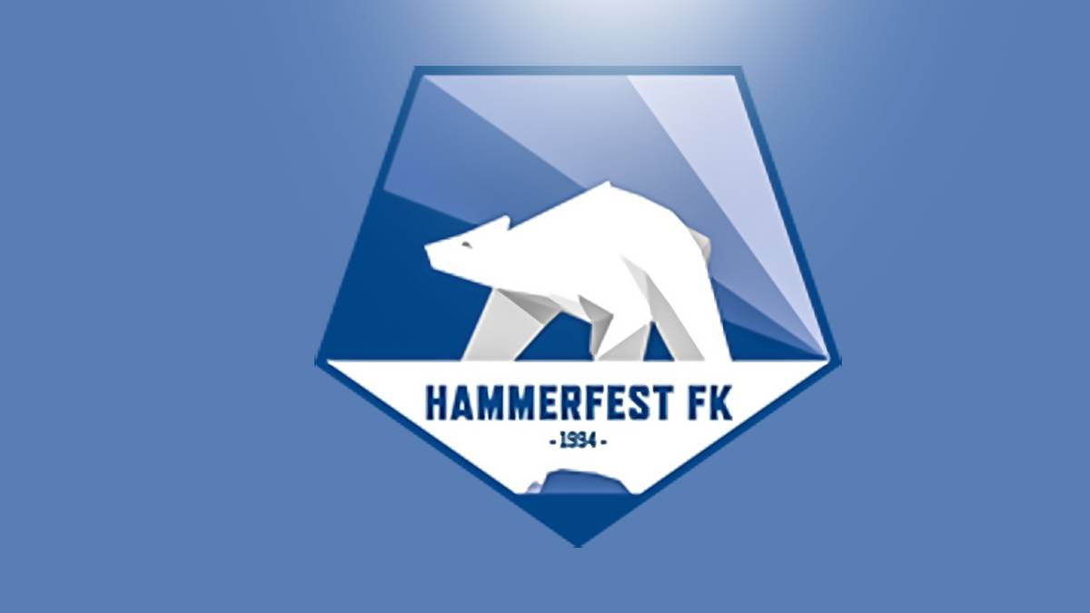 Hammerfest FK, Norwegen, 3. Liga: Eisbären als Logo sind uns zwar eher aus winterlichen Sportarten ein Begriff, doch mit Hammerfest FK aus Norwegen schleicht sich das Tier auch bei einem Fußballverein auf das Wappen