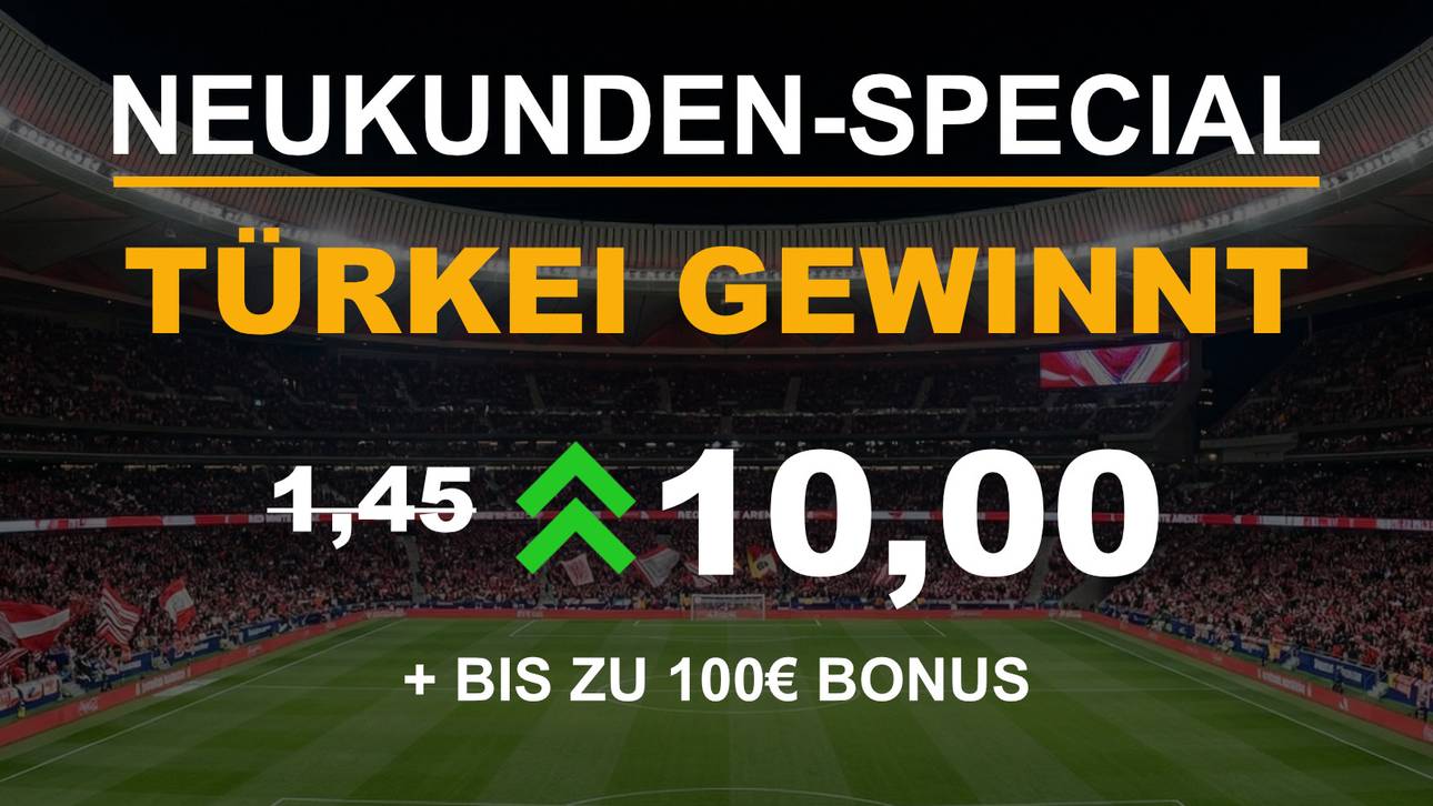 Merkur Bets 10,0 Super Odds Boost für Türkei-Sieg gegen Rumänien am 26.03.26