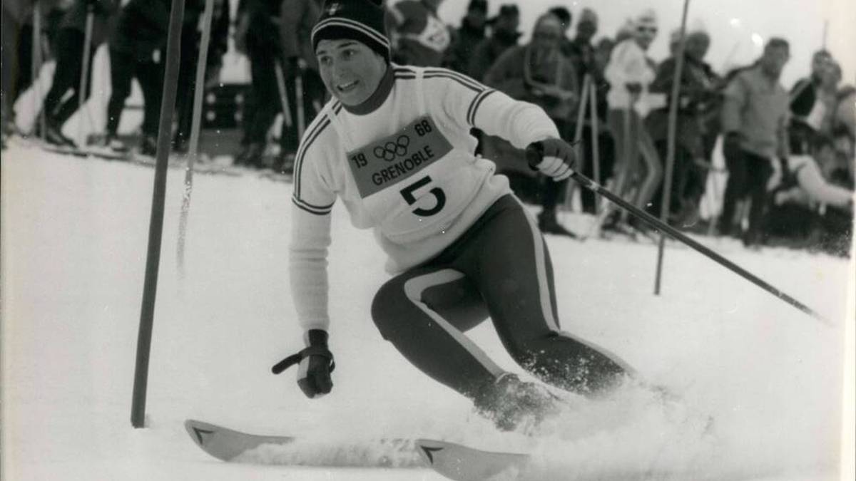 Marielle Goitschel gewann 1968 Olympia-Gold im Slalom von Grenoble
