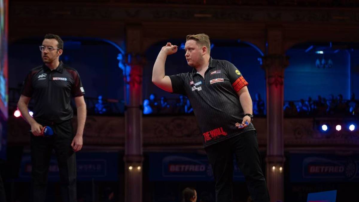 Deutsches Darts-Duo verpasst Überraschung