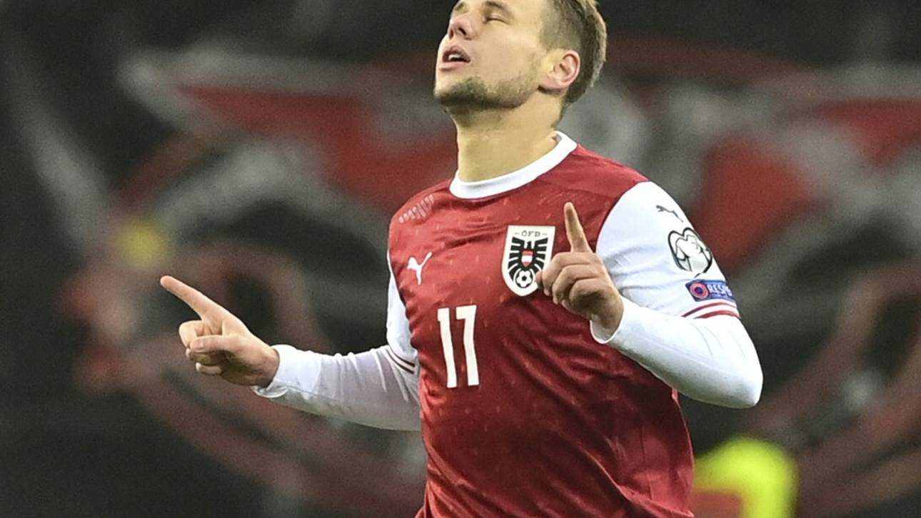 Schaub und Sabitzer schießen Österreich zum Sieg