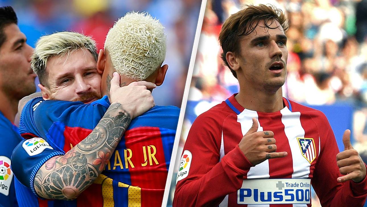 Barca und Atletico in Torlaune