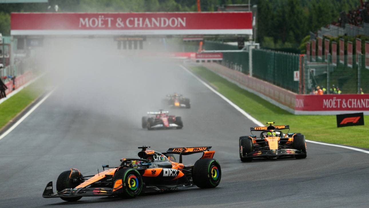 Triumph nach langer Regen-Pause: Piastri siegt souverän in Spa