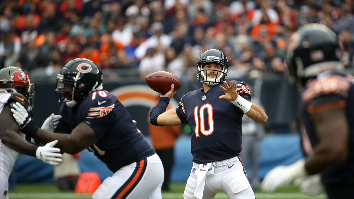Passend zu den Vikings ist auch bei den Chicago Bears nichts sicher. Momentan steht in der Division Rang eins, zwei Spiele gegen die Vikings und eines gegen die Packers könnten daran aber noch einiges ändern. Quarterback Mitchell Trubisky spielt ein starke Saison, es sollte für die Playoffs reichen