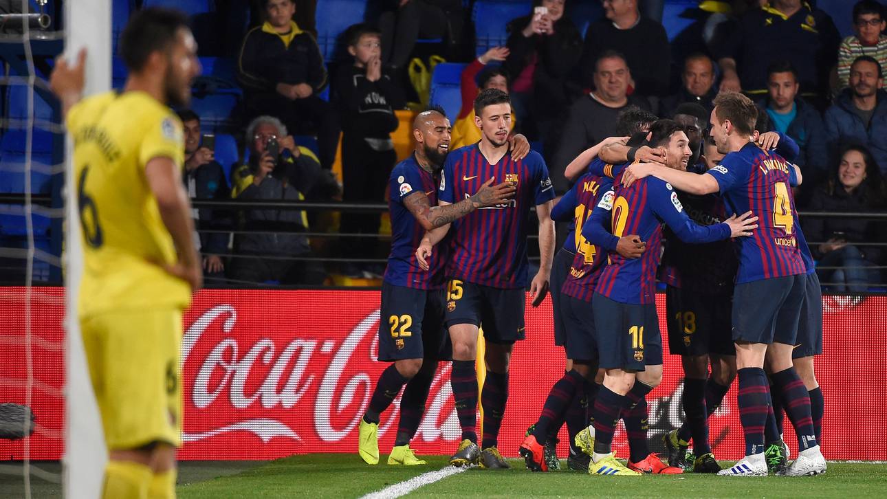 Irres Finish! Barca rettet Punkt