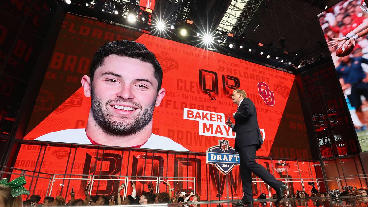 Baker Mayfield wurde im Draft an Position eins ausgewählt