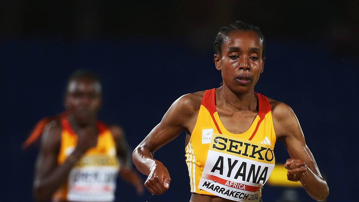 Etwas schneller als Genzebe Dibaba über 5000 Meter ist in diesem Jahr aber noch deren Landsfrau Almaz Ayana. Das verspricht ein spannendes Rennen zu werden