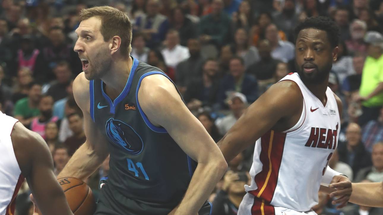 Nowitzki verliert Duell mit Wade