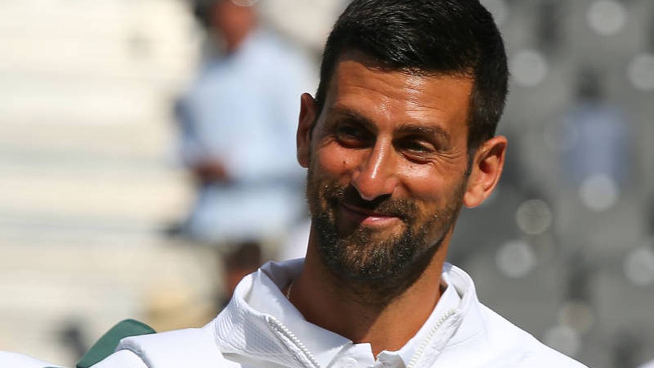 Djokovic scherzt bei Wimbledon-PK