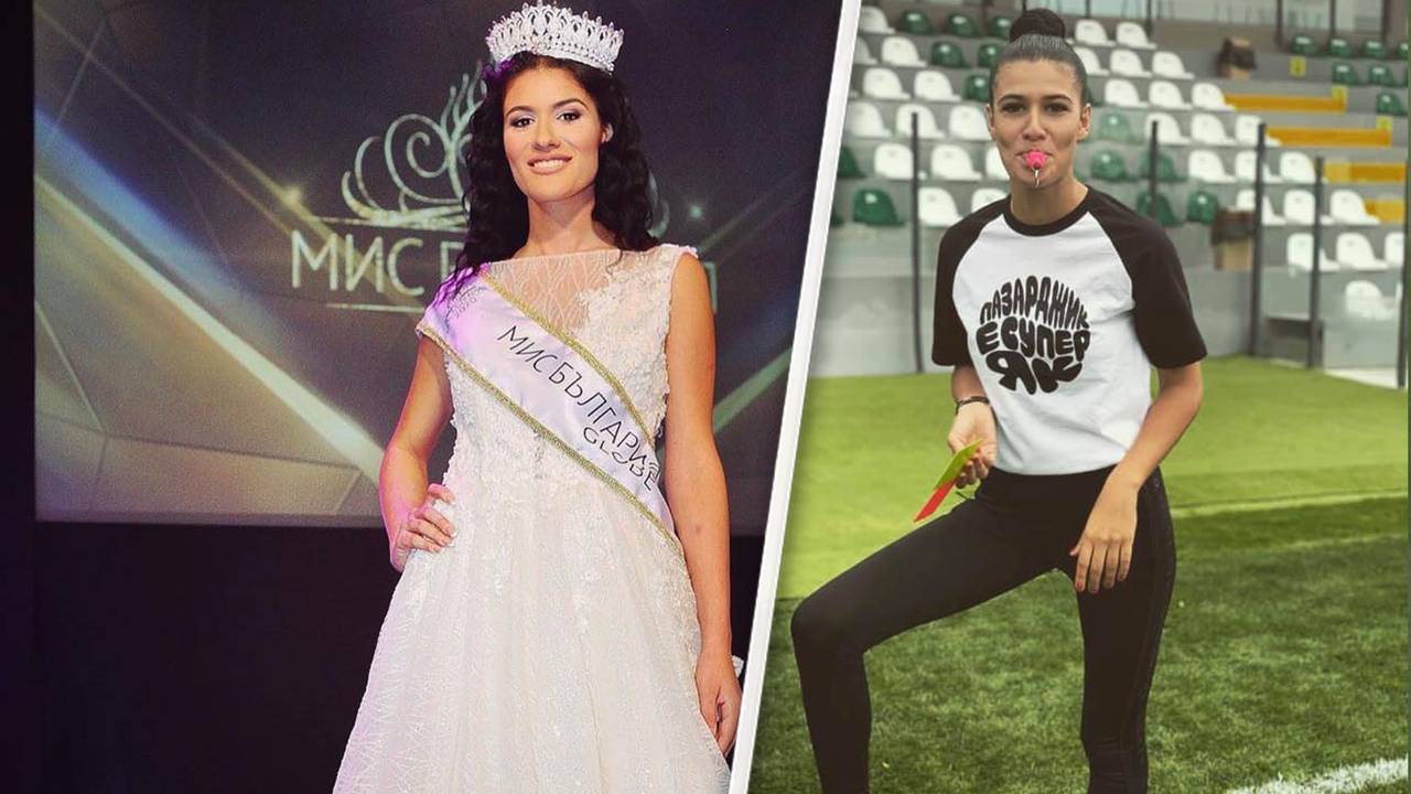 Über Nacht zum Star: Schiedsrichterin Djuliana Butrakova wird Miss Bulgarien