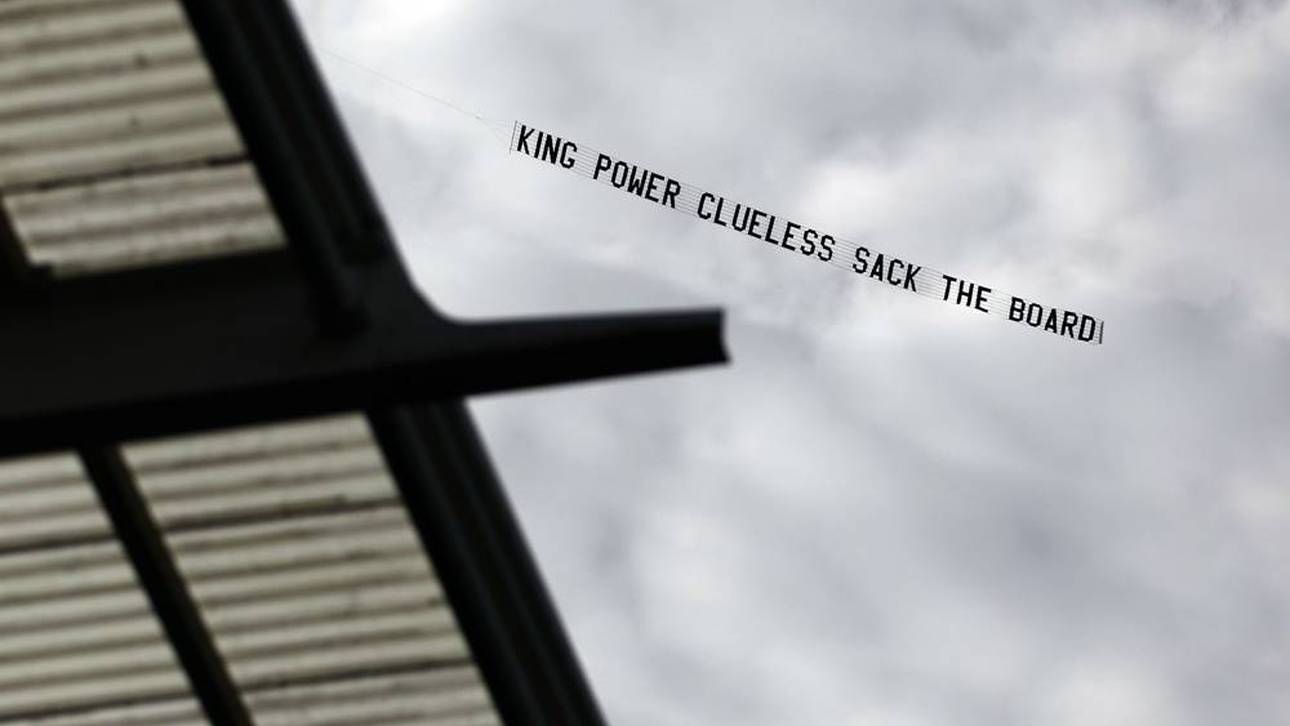 Die Fans protestieren gegen die Klubführung