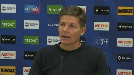 Oliver Glasner verliert bei Crystal Palace seinen Offensiv-Anführer. Der Coach entschuldigt sich auch für eine Unwahrheit bei den Reportern.
