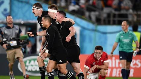 Neuseeland hat sich gegen Wales die Bronzemedaille bei der Rugby-WM gesichert