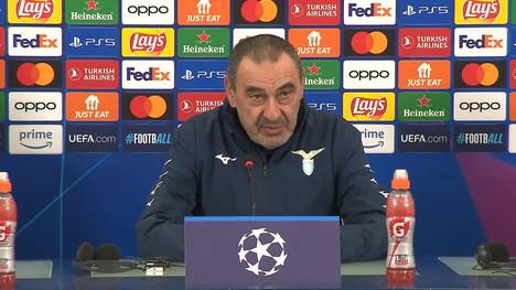 Lazio Rom spielt im Achtelfinalhinspiel der Champions League gegen den FC Bayern. Trainer Maurizio Sarri erwartet den Rekordmeister in bestmöglicher Verfassung und hofft auf den Glauben seines Teams.