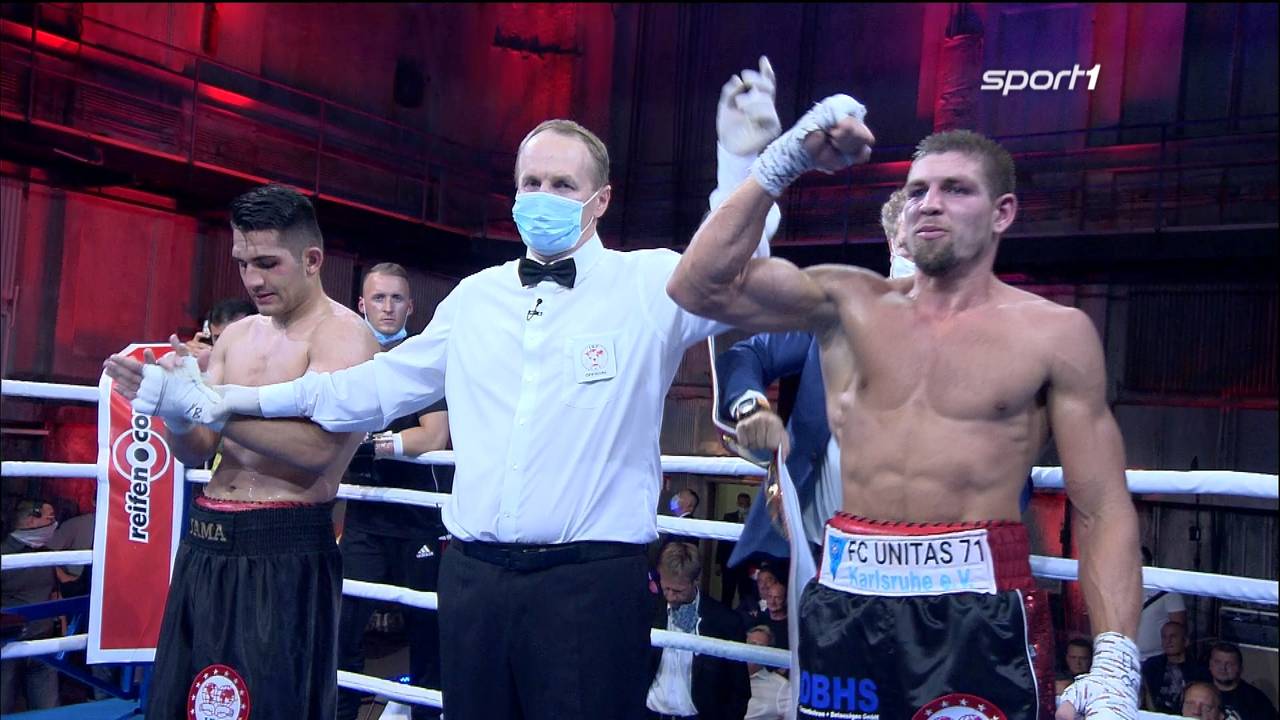 Boxen: Vincent Feigenbutz besiegt Jama Saidi und bleibt Champion