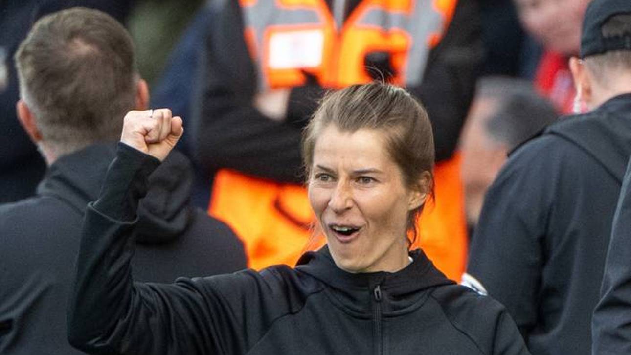 Trainerin Marie-Louise Eta feiert zum Abschied einen Sieg mit Union Berlin