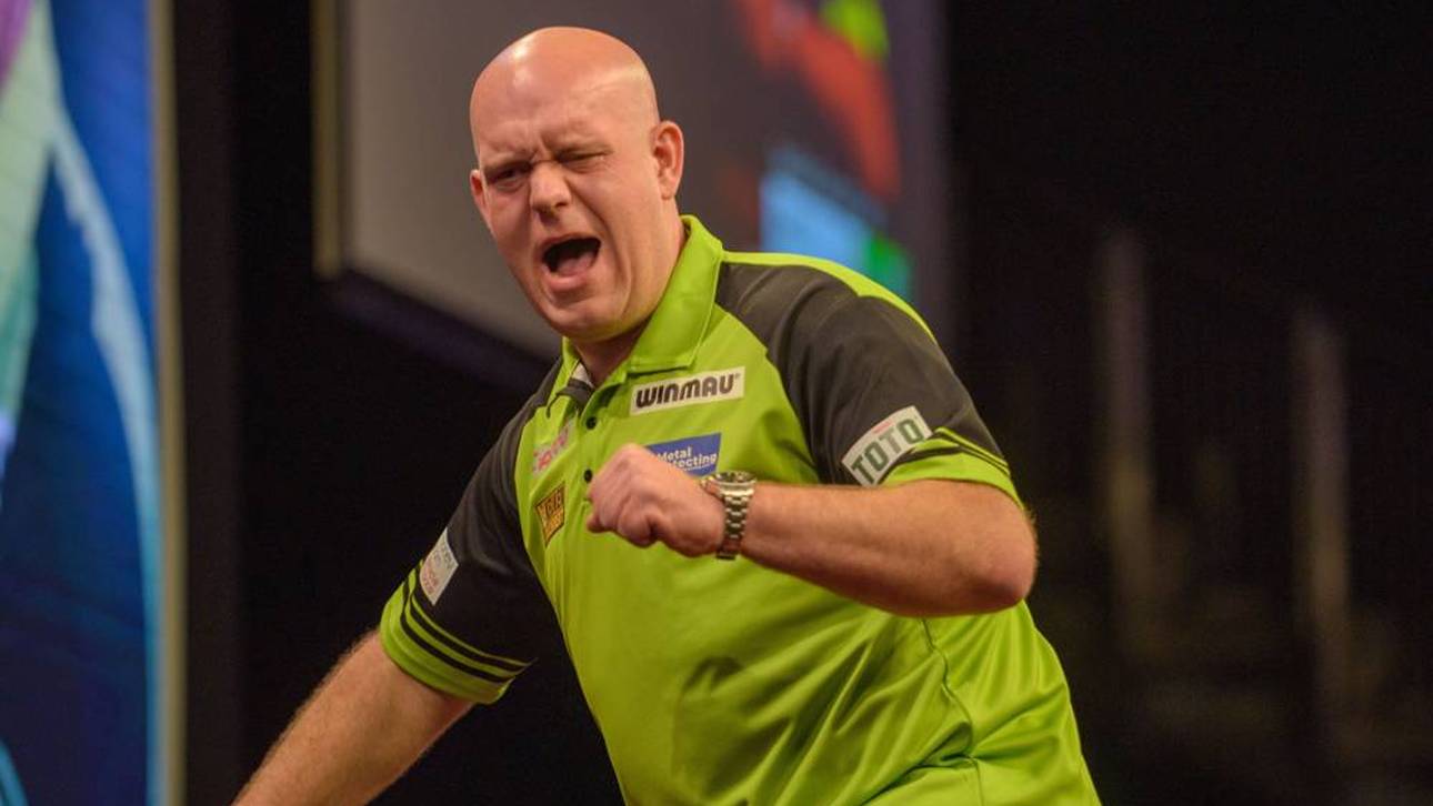 MvG überflügelt Darts-Legende Taylor