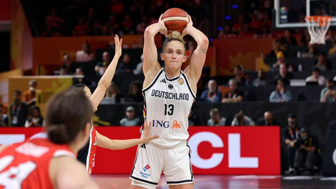Leonie Fiebich (r.) will mit Deutschland weiterkommen