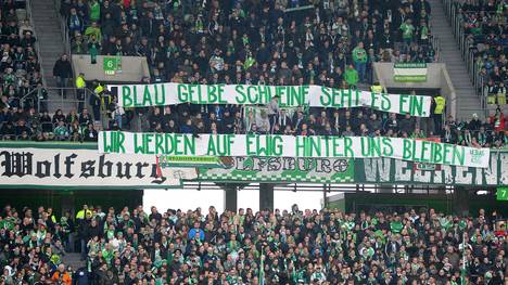 VfL Wolfsburg Spruchband