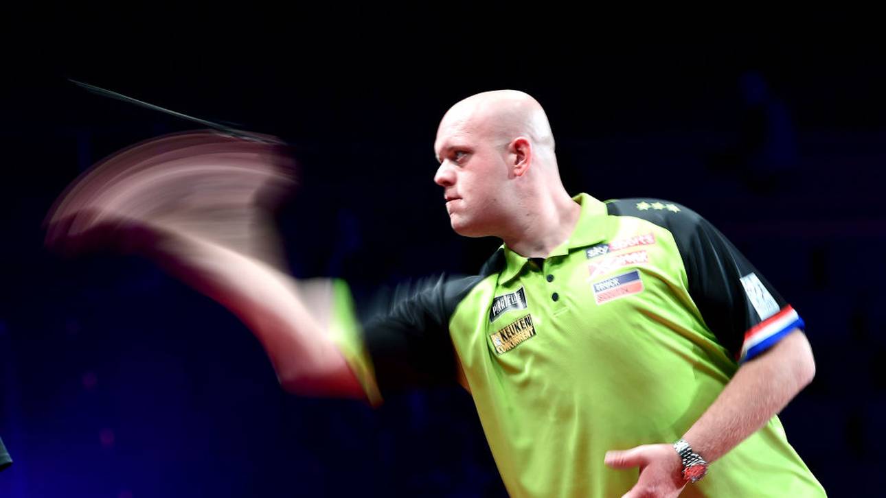 Van Gerwen heiß aufs Viertelfinale