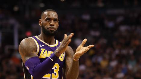 LeBron James erzielte beim Sieg seiner Los Angeles Lakers gegen die Utah Jazz 22 Punkte