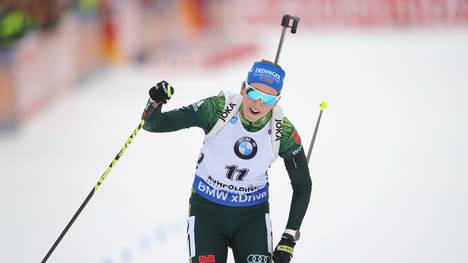 Franziska Preuß darf sich über ihren ersten Weltcup-Sieg freuen