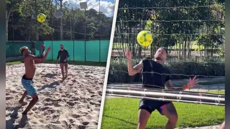Mit diesem Duo hat wohl keiner gerechnet: Superstar Neymar lädt Barca-Juwel Lamine Yamal in seine Heimat Brasilien ein und zockt dort mit ihm groß auf.