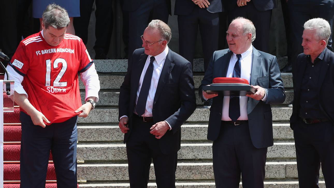 Bayern-Fans attackieren Söder