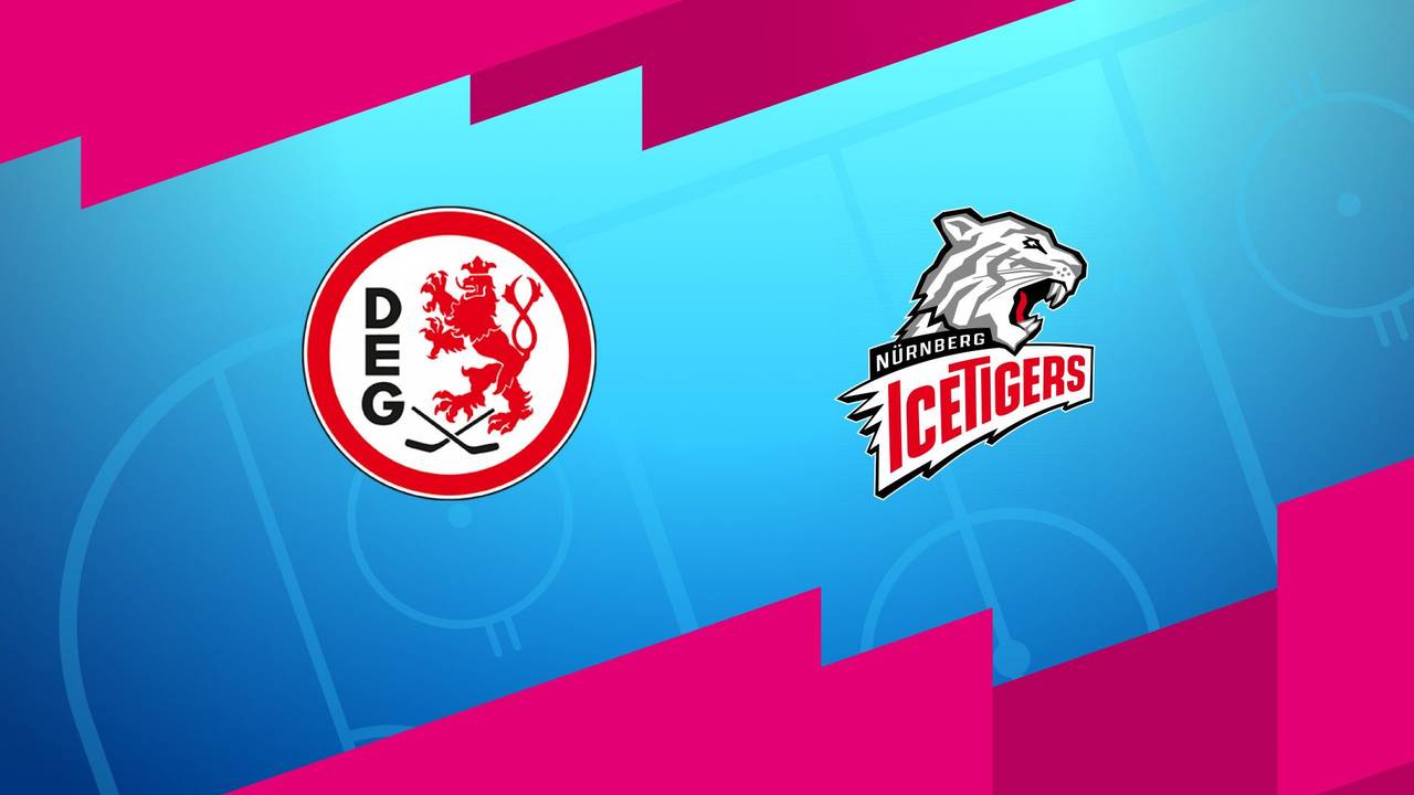 Düsseldorfer EG - Nürnberg Ice Tigers (Highlights)